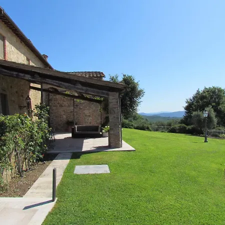 בית כפרי Podere La Casa Villa d'Arceno